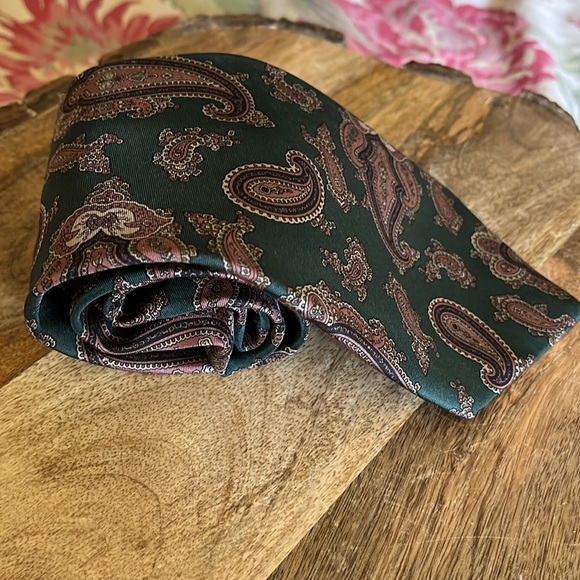Vintage ALAN ROYCE Princeton, NJ
Paisley Tie Made in USA 100% Silk DeadStock NEW - Picture 6 of 13